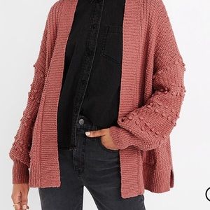 Madewell Bobble Cardigan Sweater
